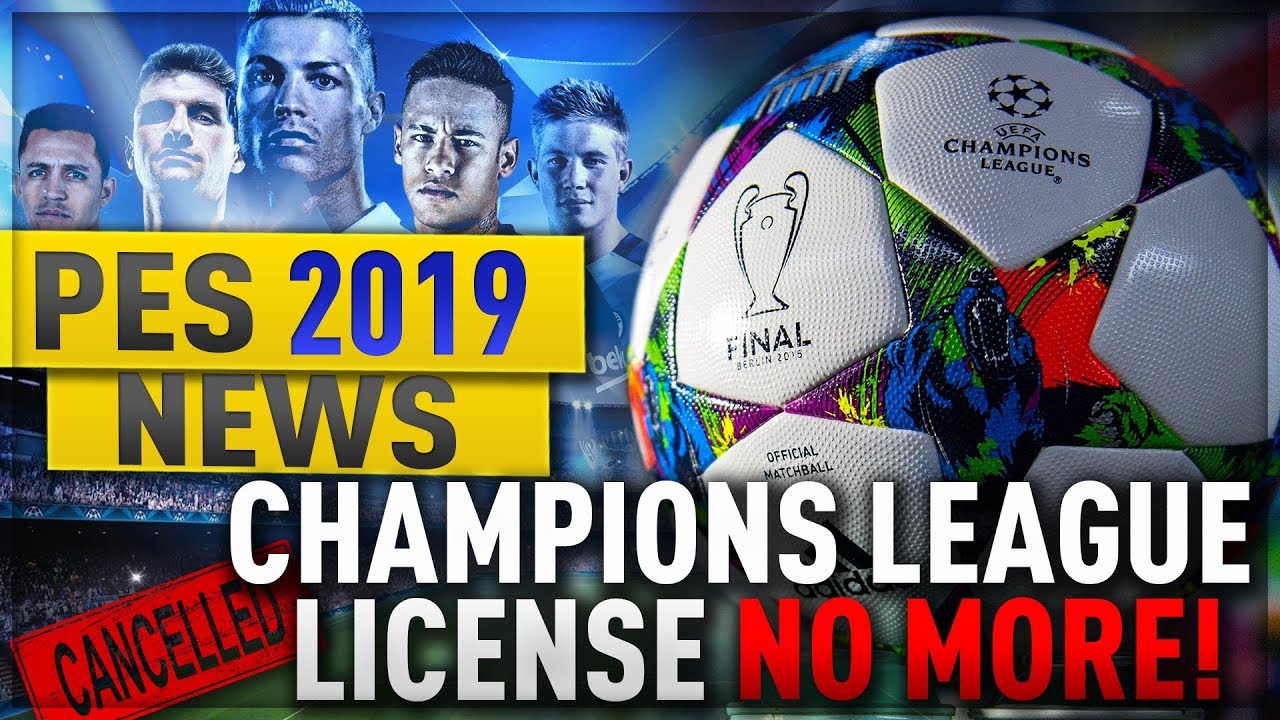 pes 2019 champions league