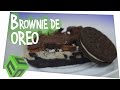 BROWNIE DE OREO FÁCIL E SEM USAR O FORNO