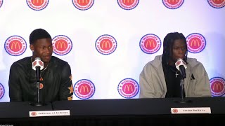 Future Hogs Jordan Smith Jr. and JJ Andrews talk McDonald's All-American Game and more