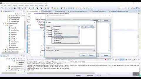 Tạo ứng dụng Java Swing Upload File lên Google Drive sử dụng Drive API