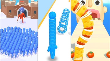 Count Master Vs Sandwich Runner Vs Long Neck Run | Android Ios gameplay