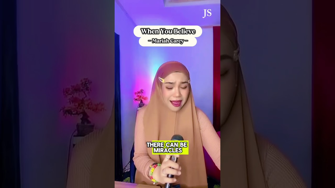 WHEN YOU BELIEVE - MARIAH CAREY || Cover by Jho Sadik 