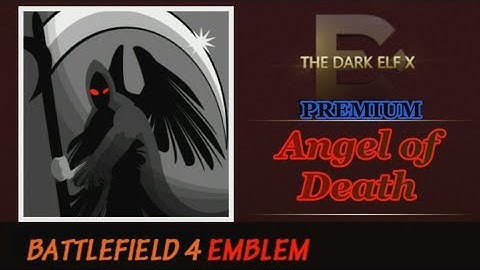 Battlefield 4 Emblem - Angel of Death ( PREMIUM )