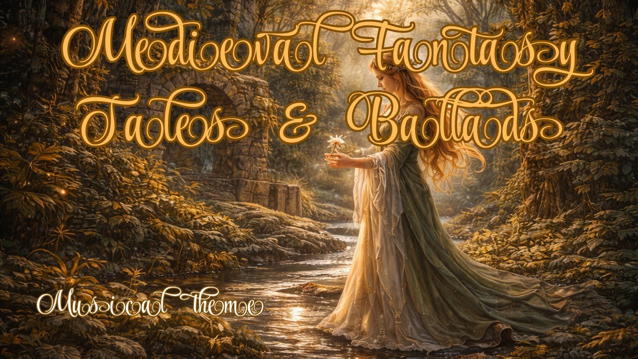 Musical theme/ Medieval fantasy music / melancholic instrumental / Relaxing music