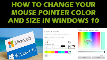 How to Change Your Mouse Pointer Color and Size in Windows 10