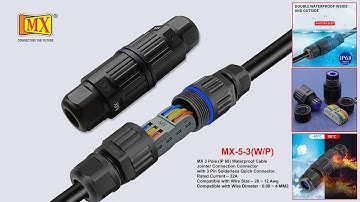 MX IP68 Waterproof Electrical Junction Box - Easy Installation & Ultimate Protection