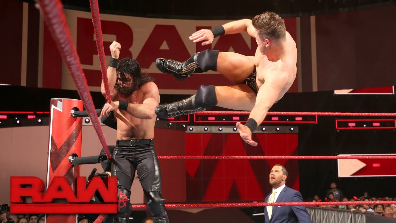 Seth Rollins vs. The Miz: Raw, Feb. 26, 2018