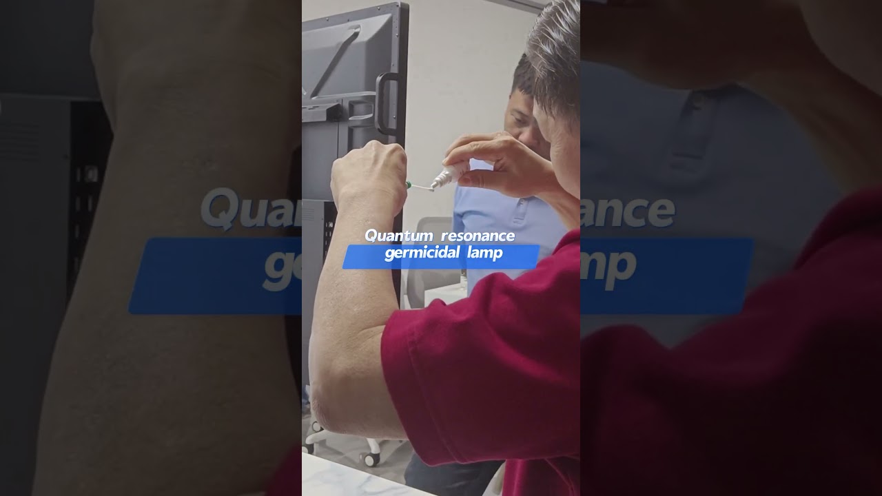 Comparison of bacteria counts under ordinary lamps and quantum resonance germicidal lamps 