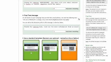 How to set up a Basic Email & Text (SMS) Response Campaign