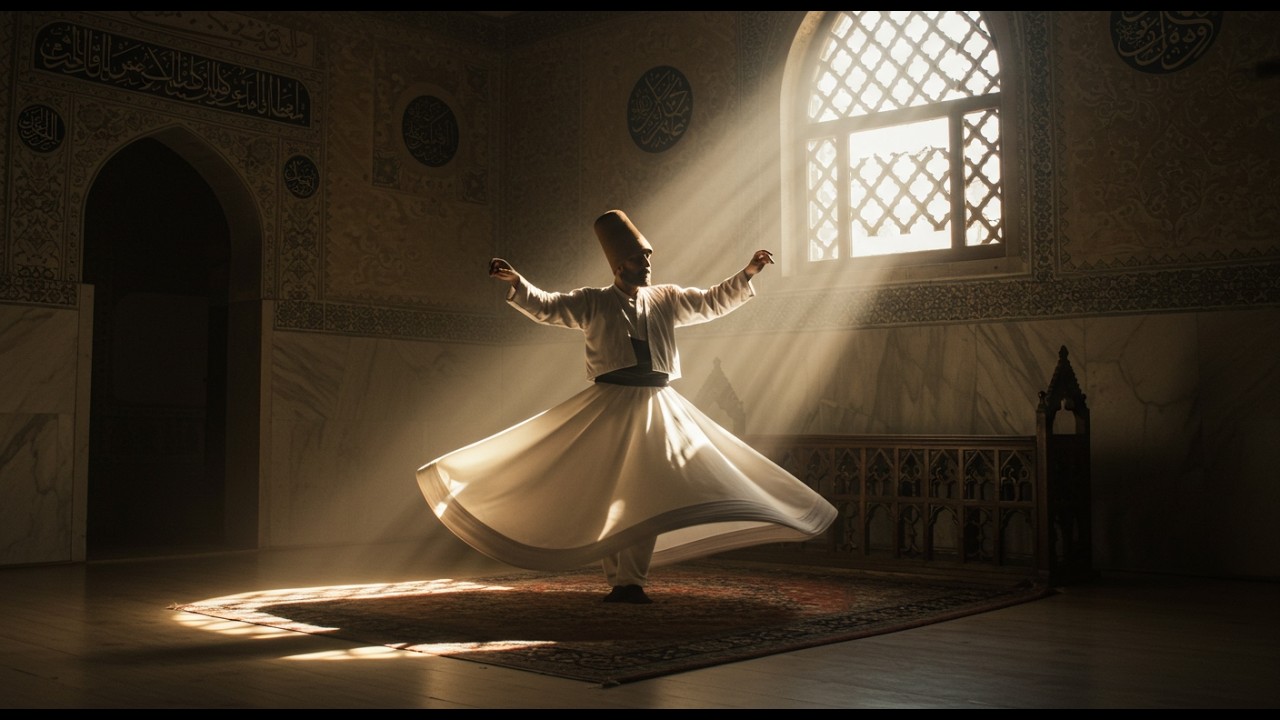 🕊️ Приблизься к Божественному – Суфийские шепоты духа Руми