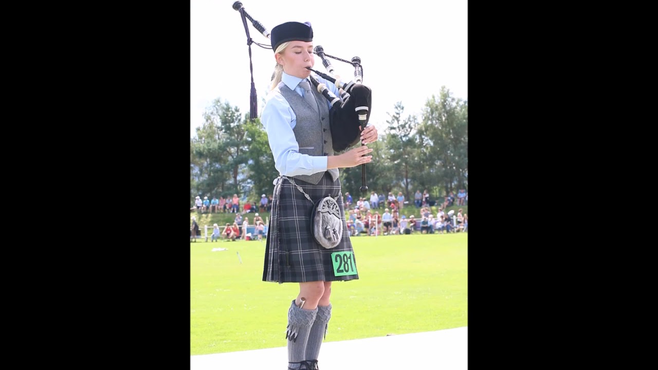 Piper 281 at Newtonmore Highland Games 2019