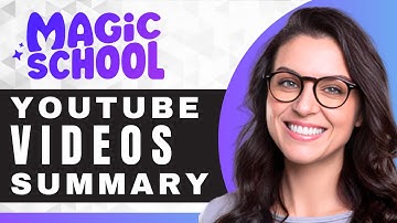 How to Summarize Youtube Videos | Magic School AI For Beginners