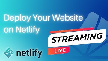 How to Deploy Your Website on Netlify  (Urdu/Hindi) - Netlify Hosting | Tech Kolachi live stream