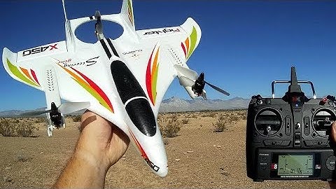 XK X450 Aviator VTOL RC Airplane Flight Test Review