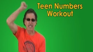 Teen Numbers | Numbers in the Teens | Teen Numbers Workout | Jack Hartmann