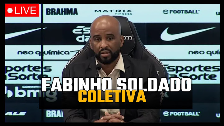AO VIVO! COLETIVA DO FABINHO SOLDADO NO CT DO CORINTHIANS
