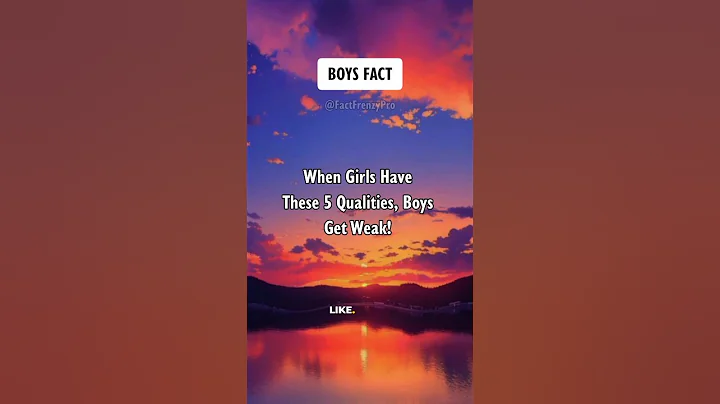 When Girls Have These 5 Qualities, Boys Get Weak! Boys Facts #shorts #psychologyfacts