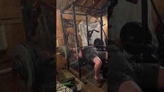 350-3 deadstop pin press. Personal record . 57 years old