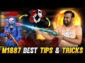 TOP 5 BEST TIPS AND TRICKS - HOW TO USE M1887 - #JONTYGAMING - GARENA FREEFIRE BATTLEGROUND