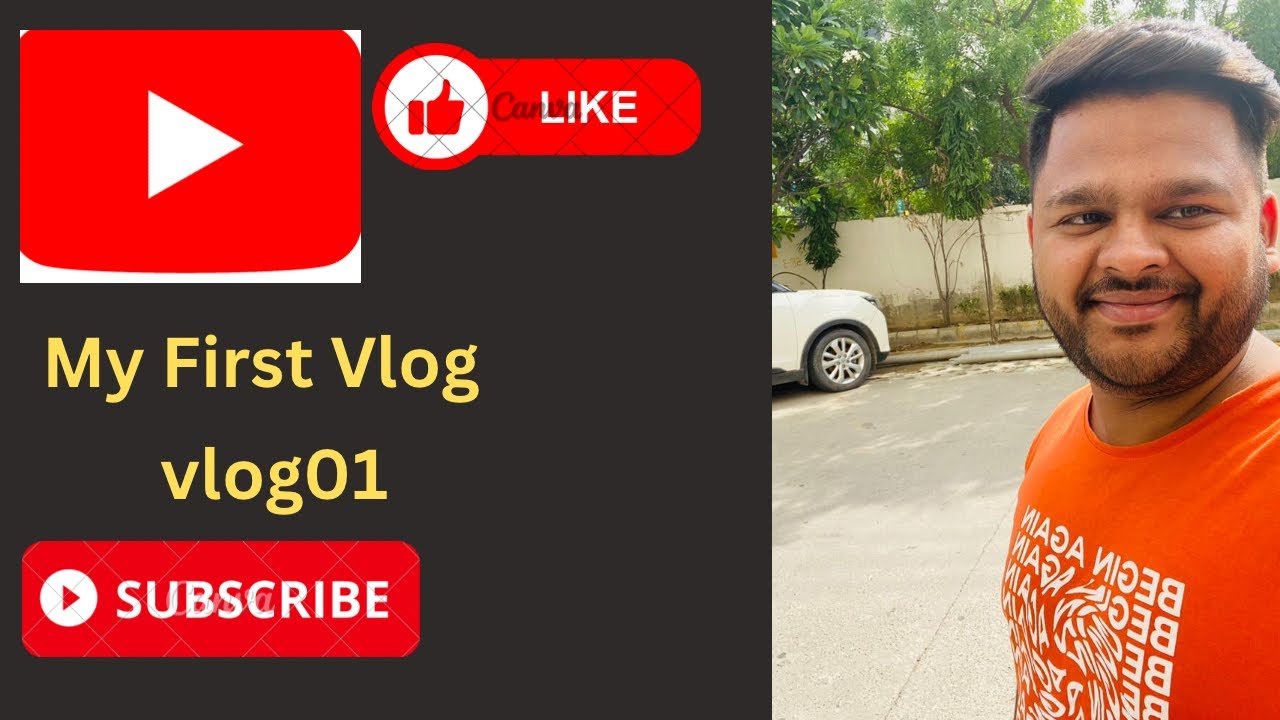 My first vlog 😀 vlog 01 - YouTube