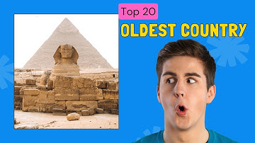 Comparison: Top 20 Oldest Countries in the World - You
