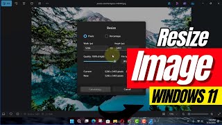 How to Resize an Image on Windows 11