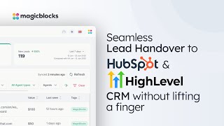 The Future of Sales: 1-Click AI Agent with Seamless Lead Handover to HubSpot & GoHighLevel CRM