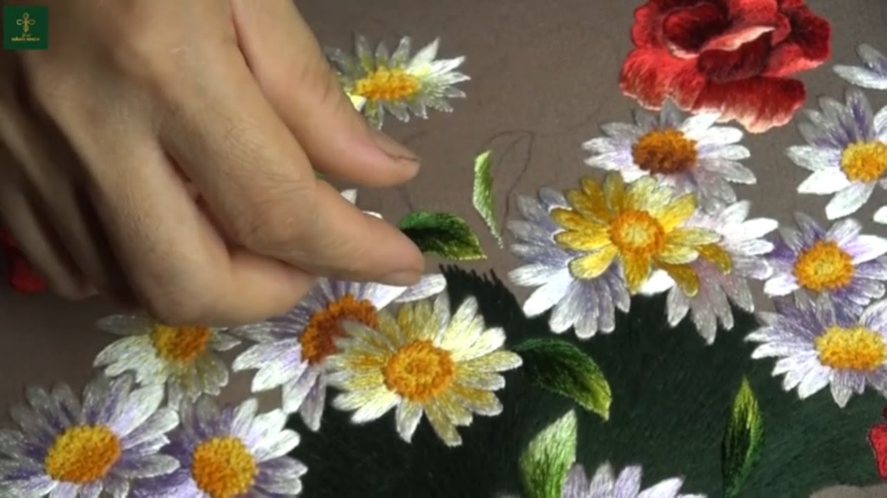 Hand Embroidery Chrysanthemums The Ultimate Guide How to do Them