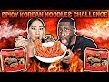 Spicy Noodle Challenge *HOTTEST Korean FIRE Noodles* | 불닭 볶음면 도전