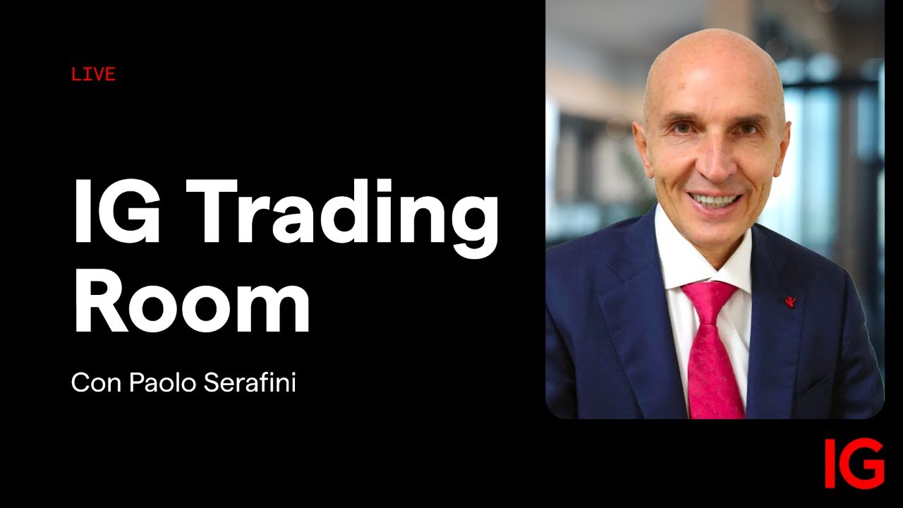 Live trading opzioni con Paolo Serafini | IG Trading Room 04.04.2024