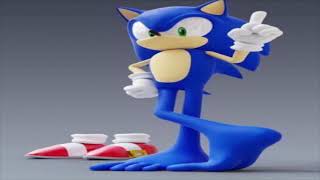 collection of cursed sonic images
