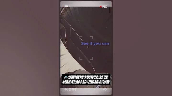 Officers Rush to Save Man Trapped Under a Car