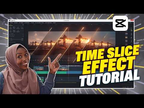 Mind-Blowing Time Slice Effect - How to Create Time Slice Tutorial in CapCut PC