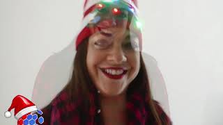 Gorro Navideños con Luz Leds