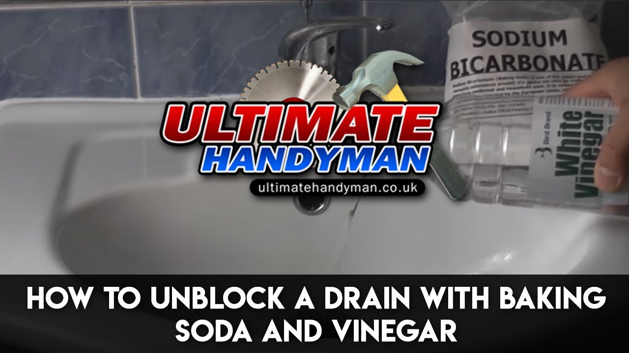 Effortless Drain Cleaning at Home Baking Soda and Vinegar