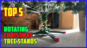 TOP 5 Best Rotating Christmas Tree Stands 2025