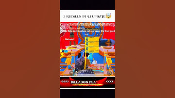 3 Recalls in 4.1 update😱 #bgmi #pubgmobile #shorts