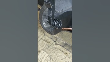 Revolutionary Spring-Making Machine: Amazing CNC Tools for Effortless Work! #Shorts #CNC #CNCMachine