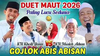 The Funniest Killer Duet in the World 😂 KH KHOLIL YASIN & KH MUSLEH ADNAN Newest 2026