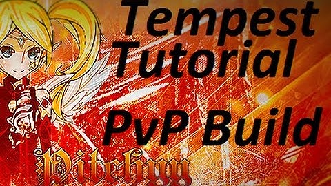 Dragon Nest Europe [Pitchyy] 93 Cap - Learning Tempest (1) - Builds, Heraldries, +1 Techniques
