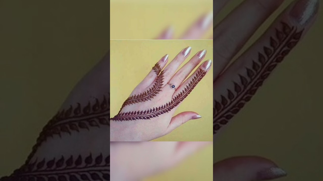 Beautiful hands mehndi designs #shorts