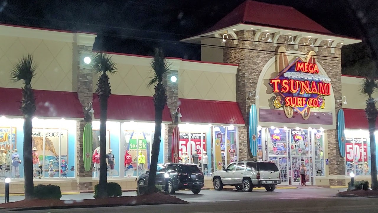 tsunami at myrtle beach is the place to go YouTube