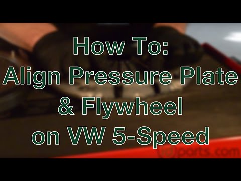 How to Align Pressure Plate & Flywheel on VW 5-Speed Transmission