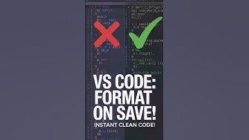 VS Code: AUTO-FORMAT Your Code on Save! (Instant Clean Code!)