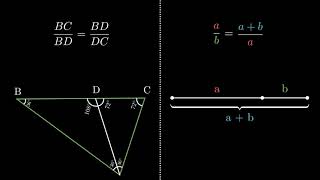 The Golden Ratio and the Golden Triangle