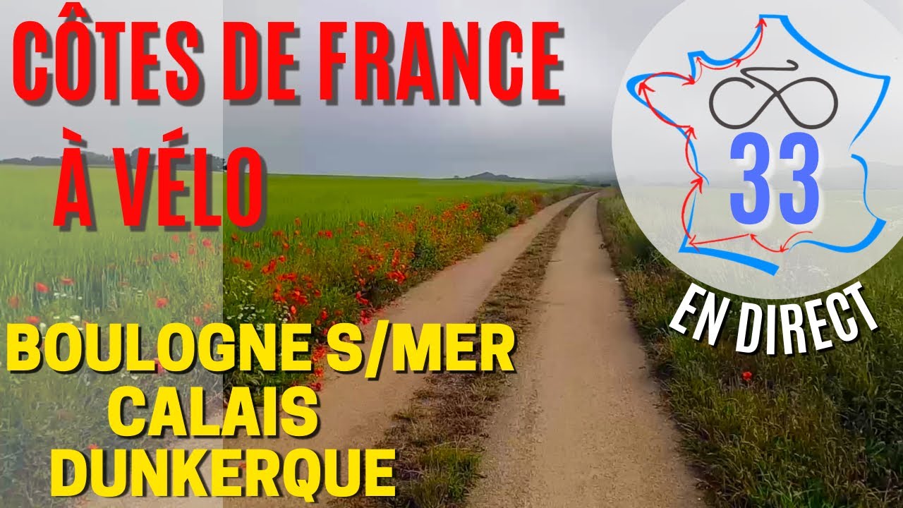 33 Eurovélo 4 ou Vélo Maritime. Dernière étape de ce tour de France 2900 km.Arrivée à Dunkerque.