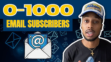 How To Get Your First 1000 Email Subscribers [Get Email Subscribers Fast 2021]