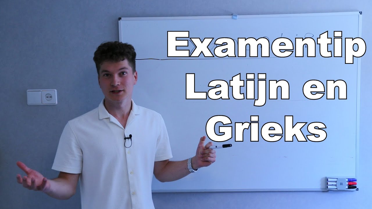 Mijn laatste examentip voor Latijn en Grieks
