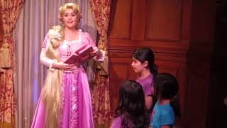 Meeting Rapunzel At Walt Disney Worlds Magic Kingdom