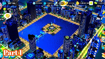 i build a Mega City part 1 Simcity buildit mod apk offline unlimited cash and keys [ NG ]